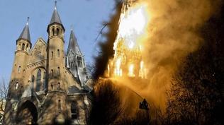 154 y�ll�k kilise k�le d�nd�! Yetkililerden evlerinize d�nmeyin �a�r�s�