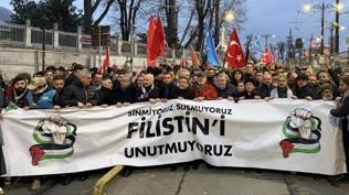 Bakanlardan Gazze y�r�y���ne destek