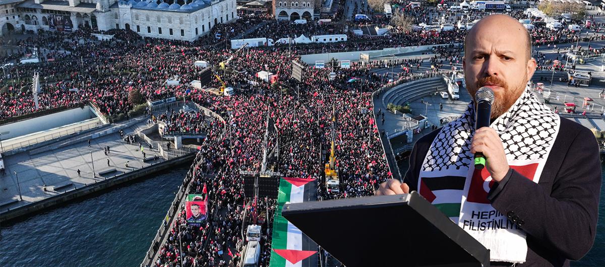 ��gal sona erinceye kadar m�cadeleye devam mesaj�! Bilal Erdo�an: Boykotu k���msemeyece�iz