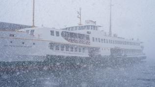 Vapur seferlerine hava muhalefeti engeli