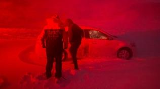 A�r�'da kar ve tipi: Ekipler 6 ki�iyi kurtard�