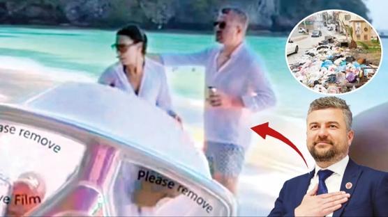 ���iler grevdeyken tatile ��kan CHP'li ba�kan kendini b�yle savundu