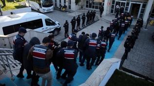 DEAŞ'a dört ilde eş zamanlı operasyon: 18 kişi adliyede
