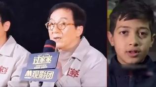 Jackie Chan'i a�latan Filistinli �ocuk