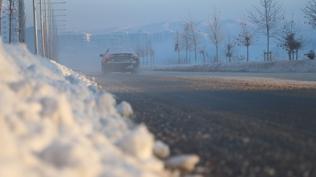 Kızılırmak buz tuttu: Termometreler eksi 19 dereceği gösterdi