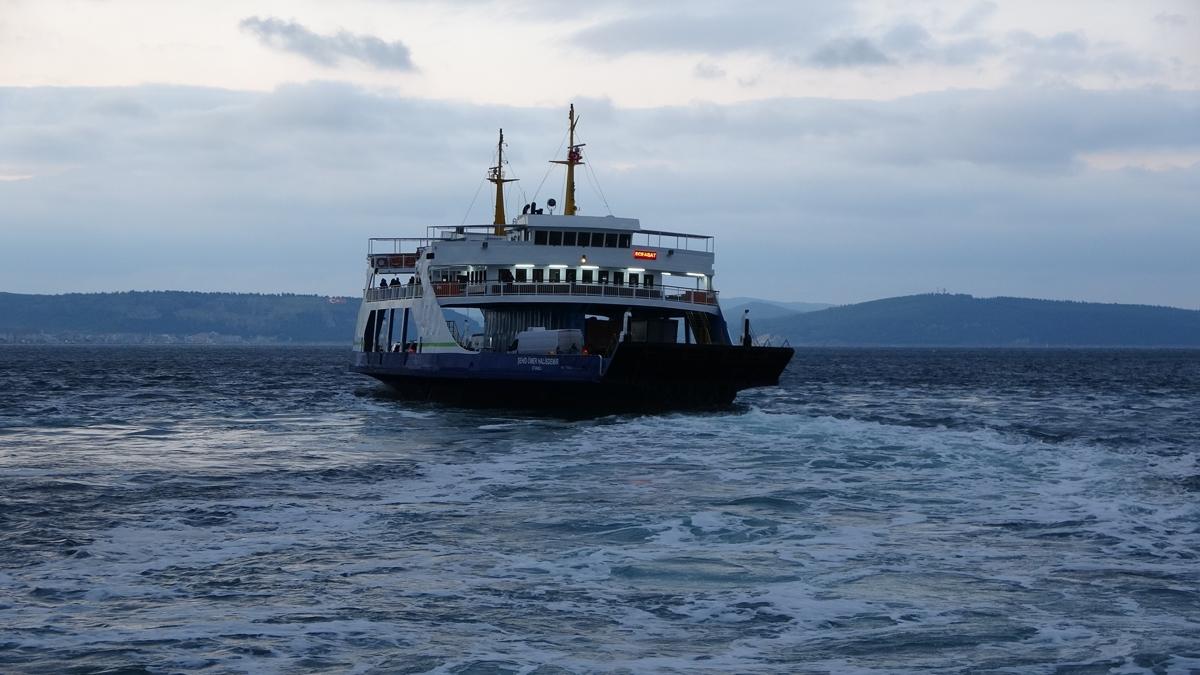 Kuzey Ege'de feribot seferlerine f�rt�na engeli