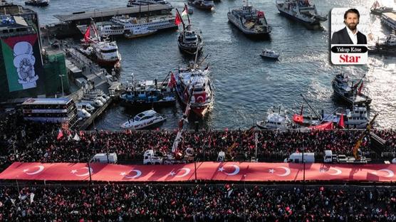 Mehmet�ik'in bir postal� Gazze'ye bassa