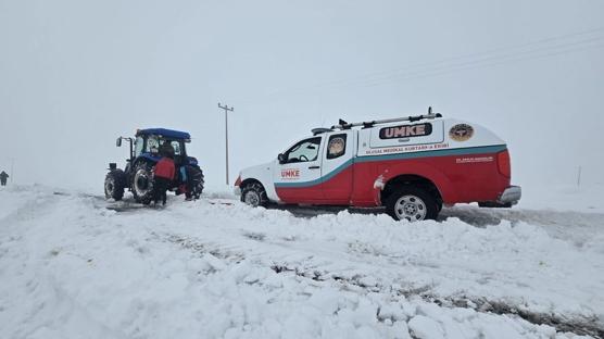 Yeni do�um yapan annenin imdad�na UMKE ekipleri yeti�ti