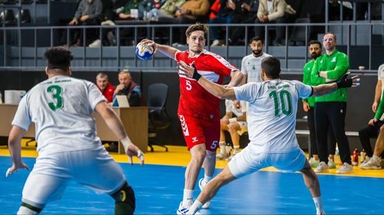 A Milli Erkek Hentbol Takımı, Suudi Arabistan'a yenildi