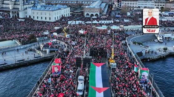 Galata'dan Firavun Netanyahu'yu titreten mesaj