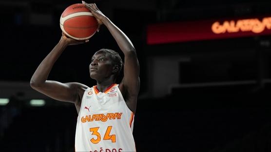 Galatasaray Çağdaş Faktoring, ÇBK Mersin'i mağlup etti