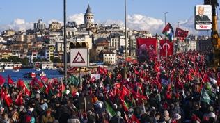 Yılın ilk günü, sabahın soğuğunda Gazze için…
