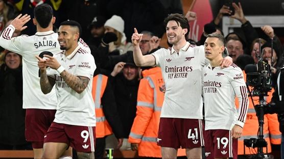 Lider Arsenal'den zorlu deplasmanda 3 goll� galibiyet