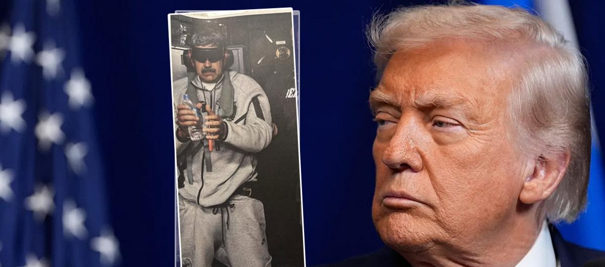 Maduro ve e�i ka��r�ld�... ABD Ba�kan� Trump: Venezuela'y� biz y�netece�iz