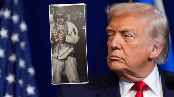 Maduro ve e�i ka��r�ld�... ABD Ba�kan� Trump: Venezuela'y� biz y�netece�iz