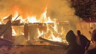 Samsun'da gece yar�s� korku dolu anlar