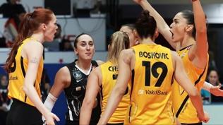 VakıfBank evinde kazandı