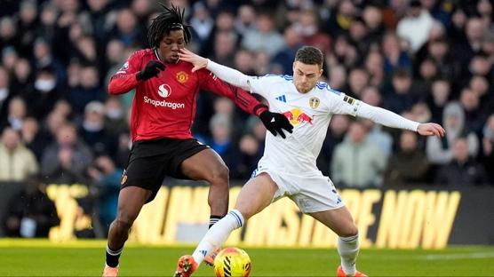 Leeds ile Manchester United puanlar� payla�t�