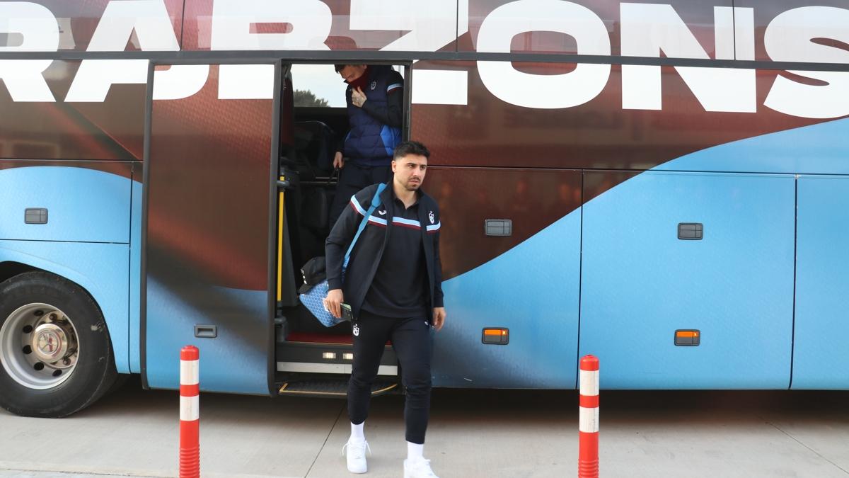 Trabzonspor kafilesi, Gaziantep'e gitti