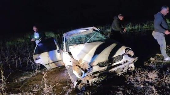 Aksaray'da kontrolden ��kan otomobil takla att�: 3 ki�i yaraland�