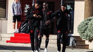 Samsunspor, S�per Kupa yar� finali i�in Adana'ya gitti