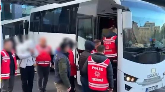 Tekirdağ merkezli 10 ilde 'oto yedek parçası' satma vaadiyle dolandırıcılık yapan suç örgütüne operasyon