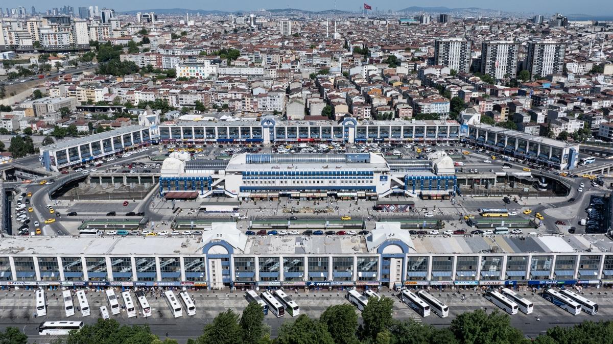 14 milyon yolcu B�y�k �stanbul Otogar�'n� kulland�