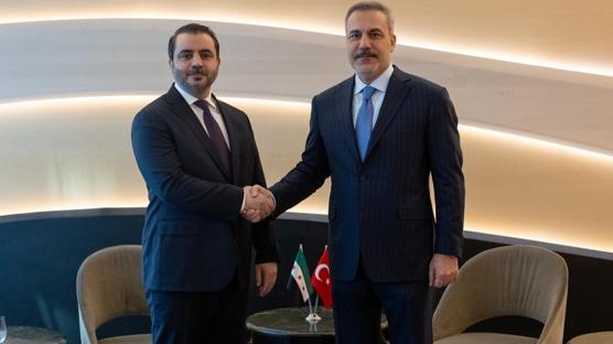 Bakan Fidan, Suriyeli mevkidaşı Şeybani ile görüştü