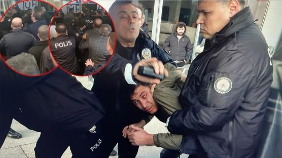 Bursa'da CHP'liler birbirine girdi