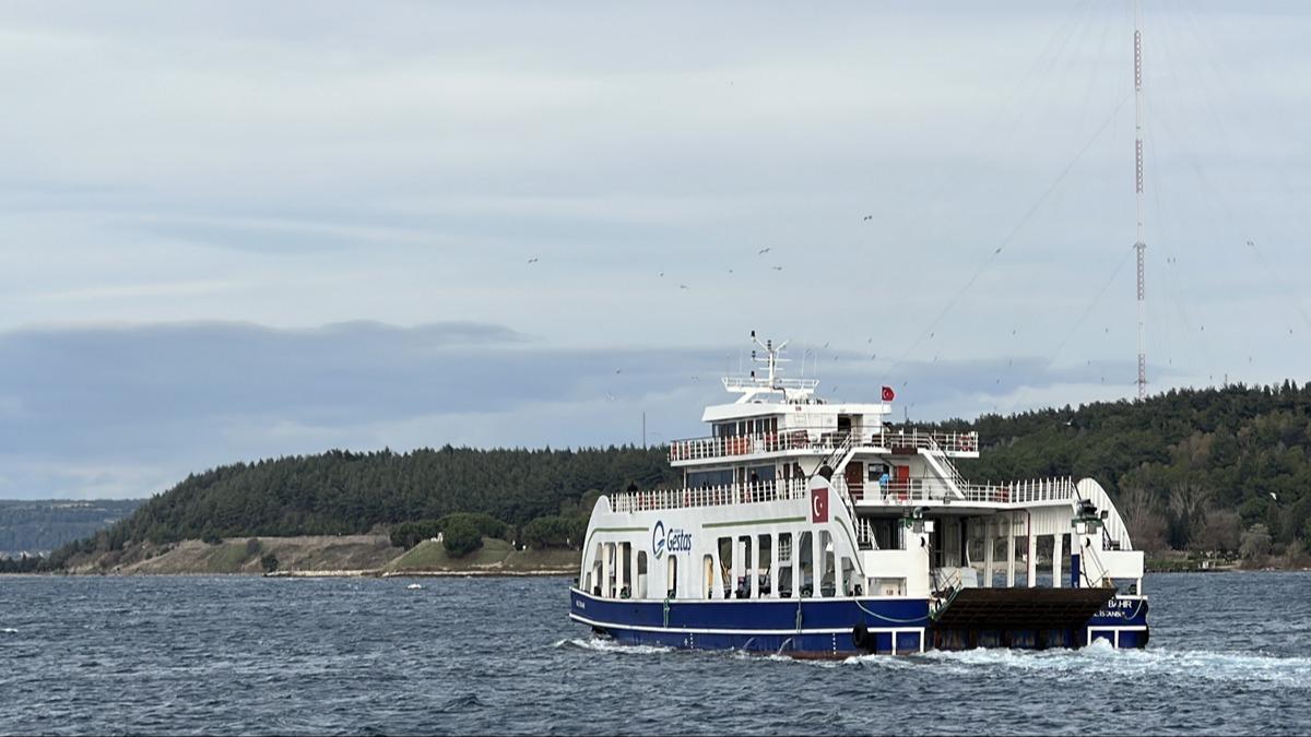 Feribot seferlerine f�rt�na engeli