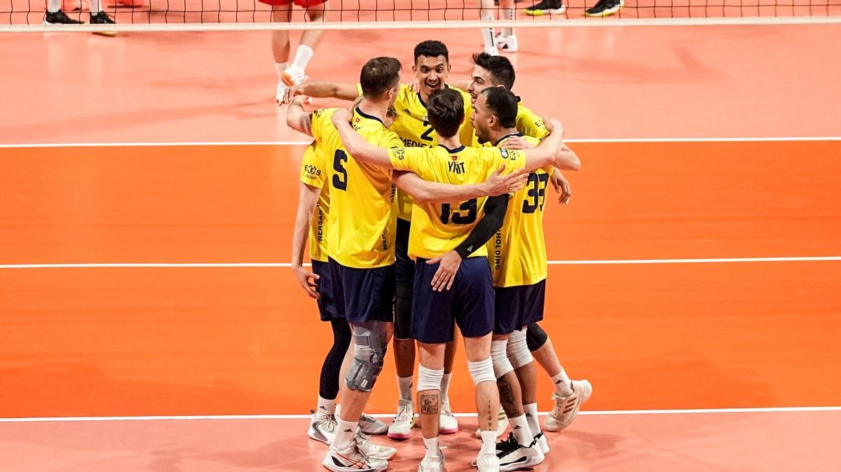 Fenerbah�e Medicana ad�n� 8'li finale yazd�rd�