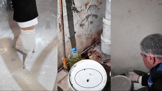 F�r�nda mide buland�r�c� g�r�nt�ler: Kemik par�alar�, b�cek ve �r�mcek bulundu