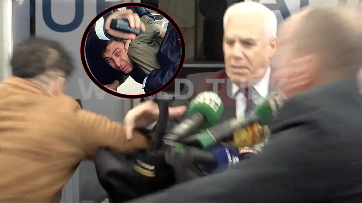 CHP'li ba�kana sald�r� giri�iminin g�r�nt�leri ortaya ��kt�