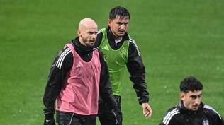 Be�ikta� sezonun ikinci yar�s� i�in haz�rl�klar�na Antalya'da devam etti