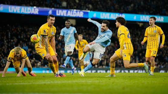 Ferdi Kad�o�lu duvar oldu! Manchester City-Brigthon ma��nda kazanan ��kmad�