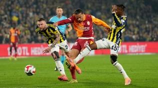 İşte Galatasaray-Fenerbahçe arasındaki son 10 derbinin karnesi