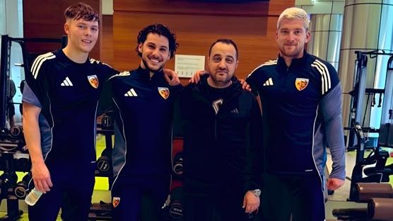 Kayserispor'un yeni transferleri kampa kat�ld�