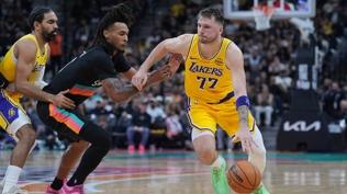 Luka Doncic'in triple double'ı Lakers'a yetmedi