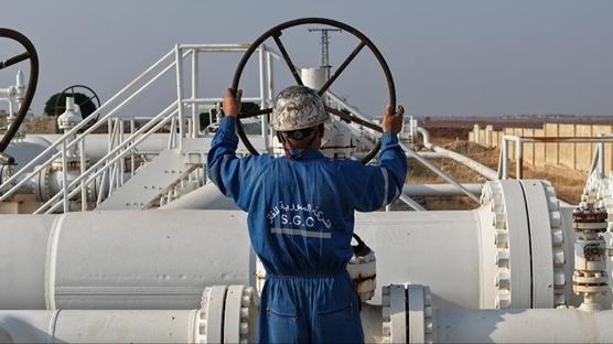 Suriye i�in hayati �neme sahip! Do�al gaz ak��� resmen ba�lad�