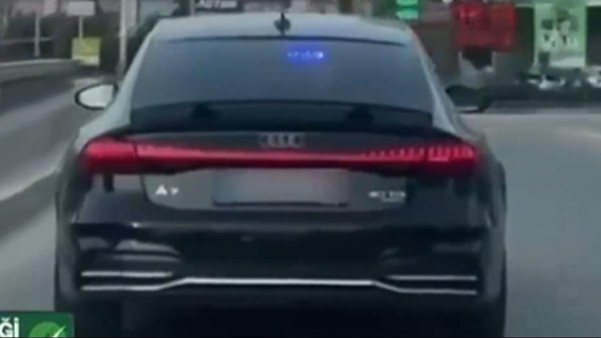 Yasa d��� �akar kullanan s�r�c�ye a��r ceza: Ehliyetine el konuldu