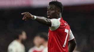 Arsenal'den Bukayo Saka karar�