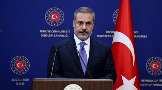 Bakan Fidan'dan kritik temas