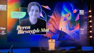 '�d�l�m� b�y�k Filistin halk�na ithaf ediyorum!'