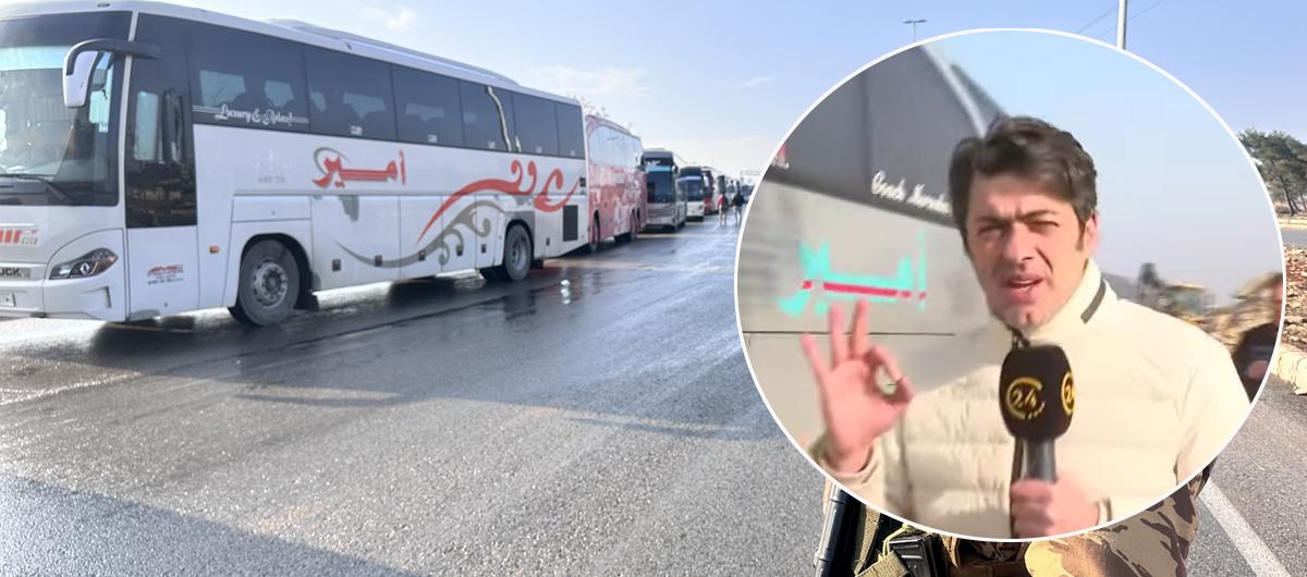 Ter�r �rg�t� YPG, Halep'i terk ediyor! 24 TV ter�ristlerin tahliye edilece�i hatta