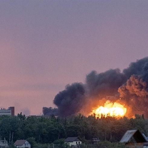 Cephede sıcak gelişme: İHA saldırısında petrol deposu yandı