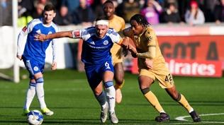 FA Cup'ta tarihi s�rpriz! Macclesfield, Crystal Palace'� eledi