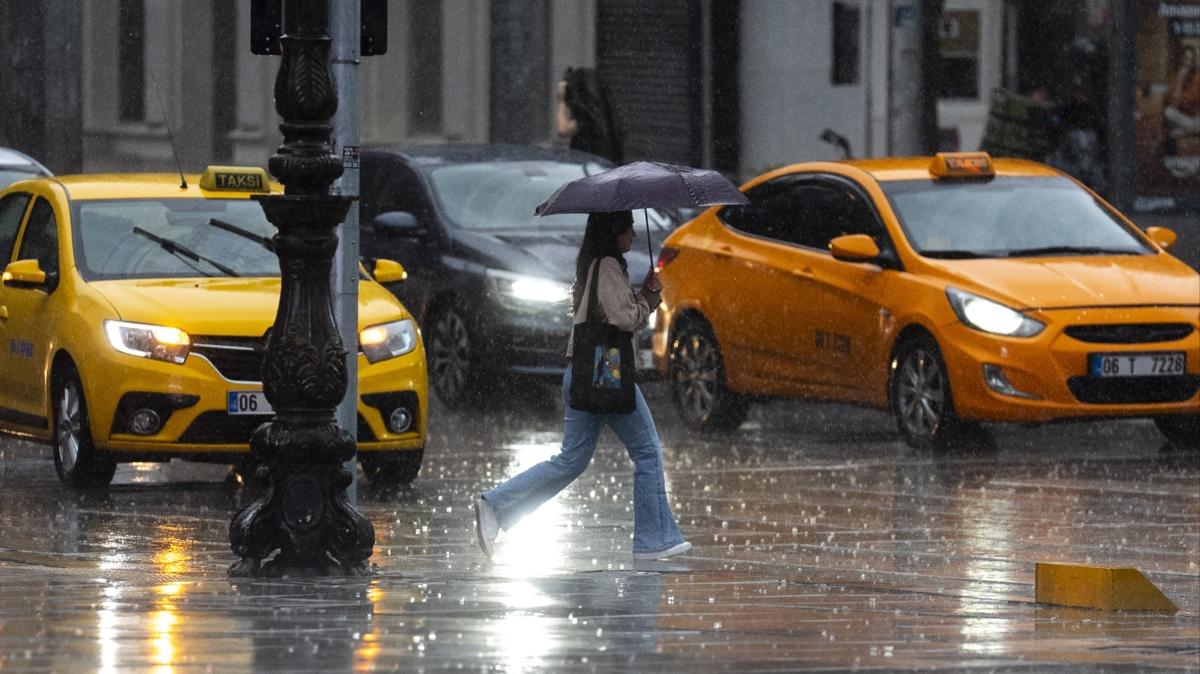 Meteoroloji uyard�: Kuvvetli sa�anak geliyor