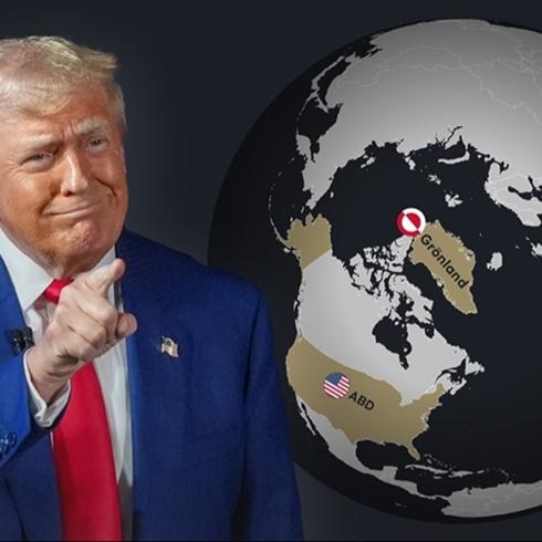 Trump, Gr�nland hedefinin perde arkas�n� aralad�: ��l� rekabet ortaya ��kt�