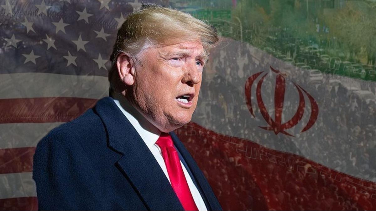 Trump'tan �ran'a m�dahale sinyali