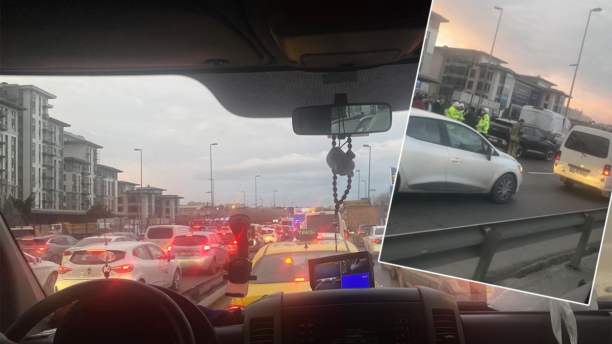 Yenibosna'da zincirleme kaza